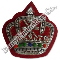 Bullion Blazer Hands Embroidery Badges